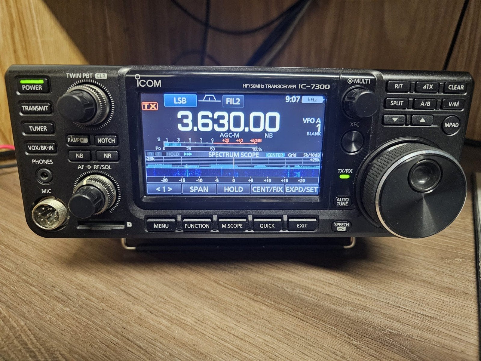 Icom ic 7300, Telecommunicatie, Zenders en Ontvangers, Ophalen of Verzenden, Gebruikt, Zender en Ontvanger