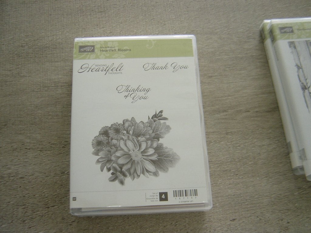 stampin up stempels in doosje beginnend met de letter H, Ophalen of Verzenden, Zo goed als nieuw, Overige typen