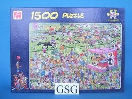 Ascot paardenrace 1500 st nr. 02047-13, Ophalen, 500 t/m 1500 stukjes, Gebruikt