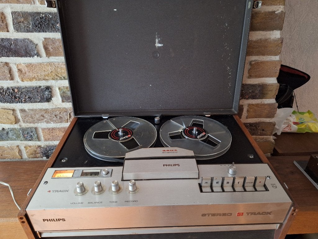 Philips N4404 Bandrecorder | Power aan, verder Ongetest, Ophalen, Bandrecorder
