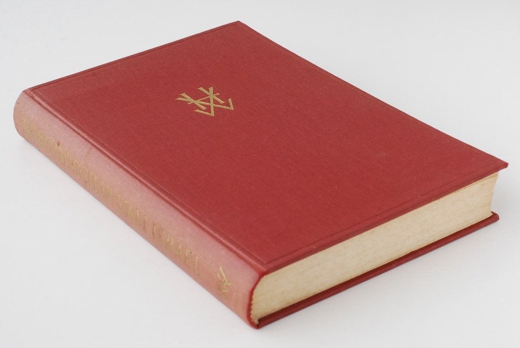 Vintage boek jaren 50: De Boodschap van Israël, Verzenden, H. van Praag