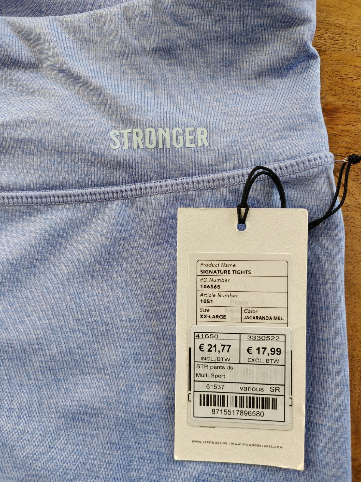 NIEUW Stronger sportlegging XXL, Kleding | Dames, Blauw, Nieuw, Ophalen of Verzenden, Stronger