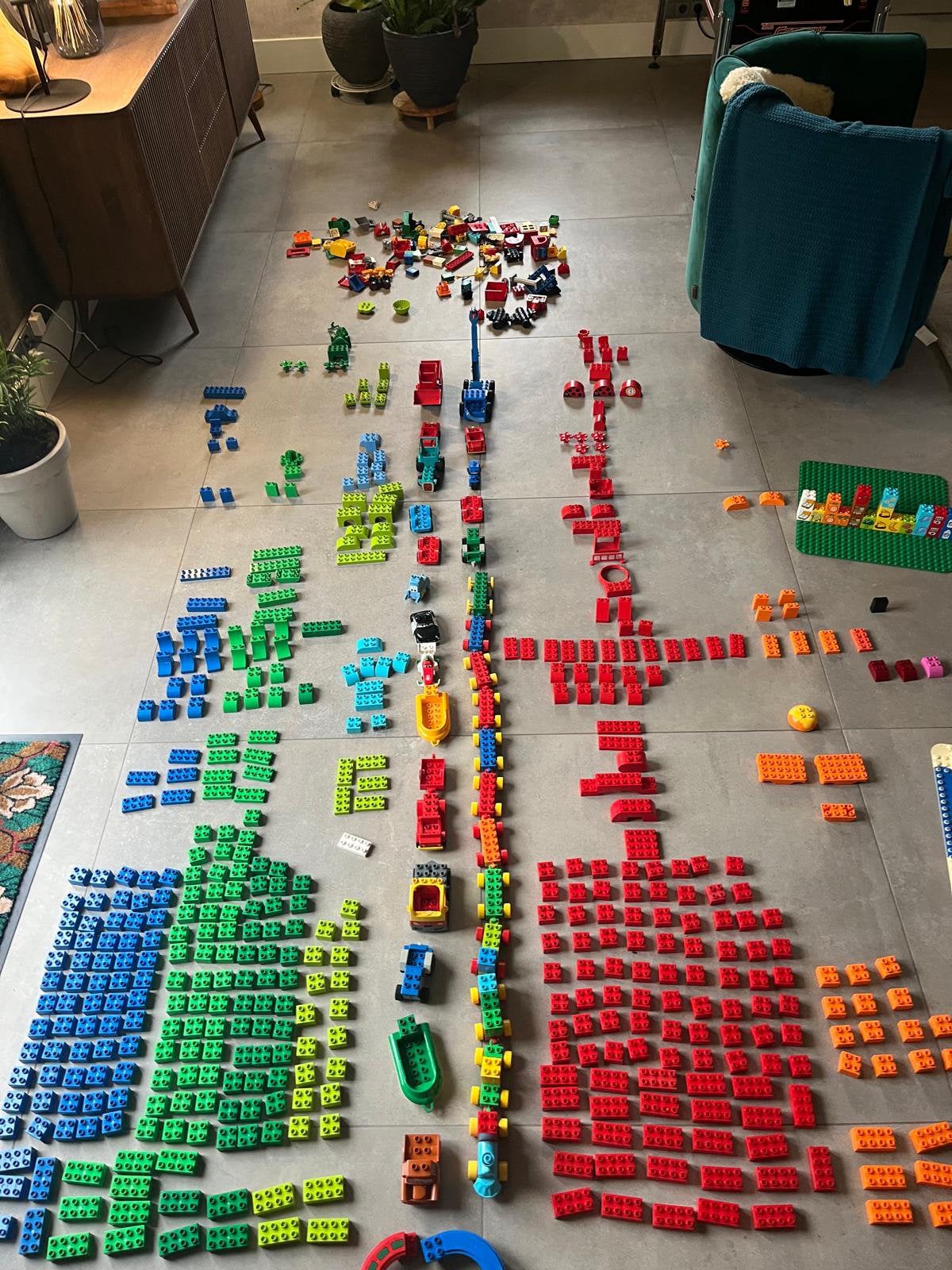 1,5 bak duplo en 2 grondplaten, Ophalen, Gebruikt