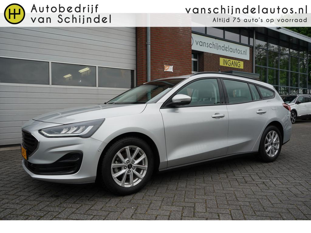 Ford FOCUS Wagon 1.0 ECOBOOST HYBRID CONNECTED NIEUW MODEL O, Auto's, Ford, Stof, Gebruikt, Origineel Nederlands, Handgeschakeld