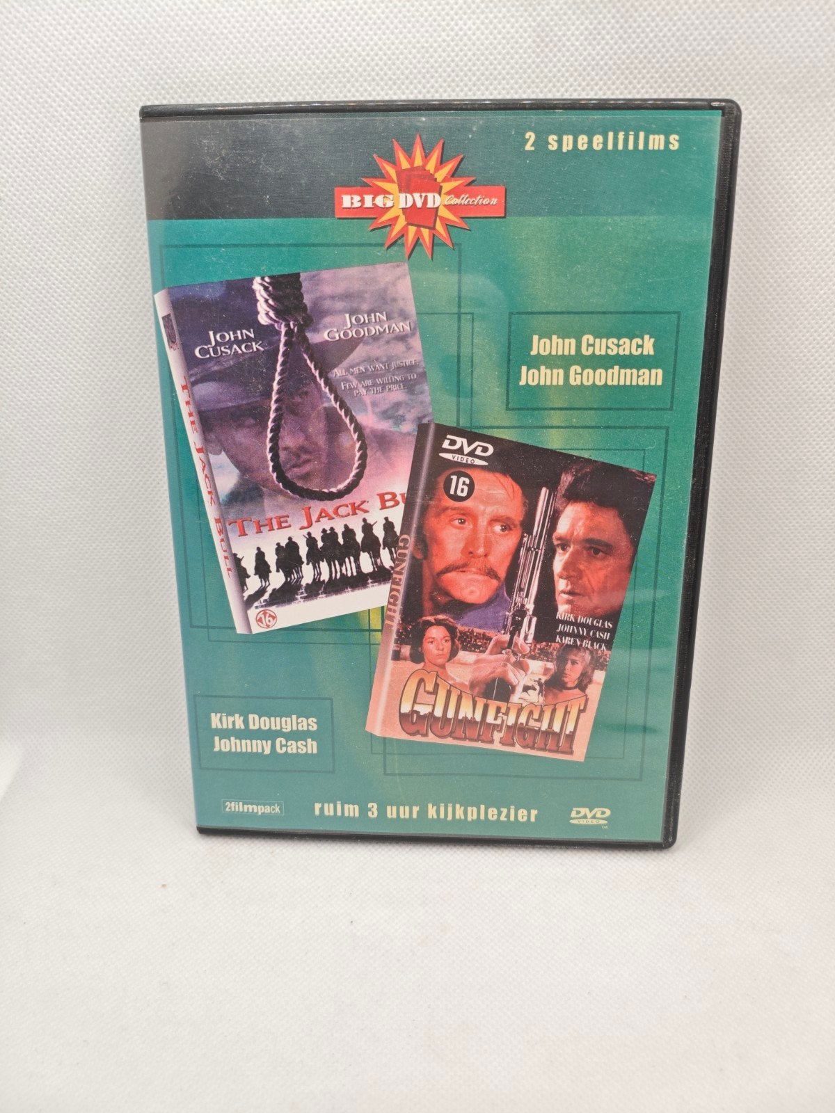 The jack Bull en gunfight dvd, Alle leeftijden, Ophalen of Verzenden, Zo goed als nieuw