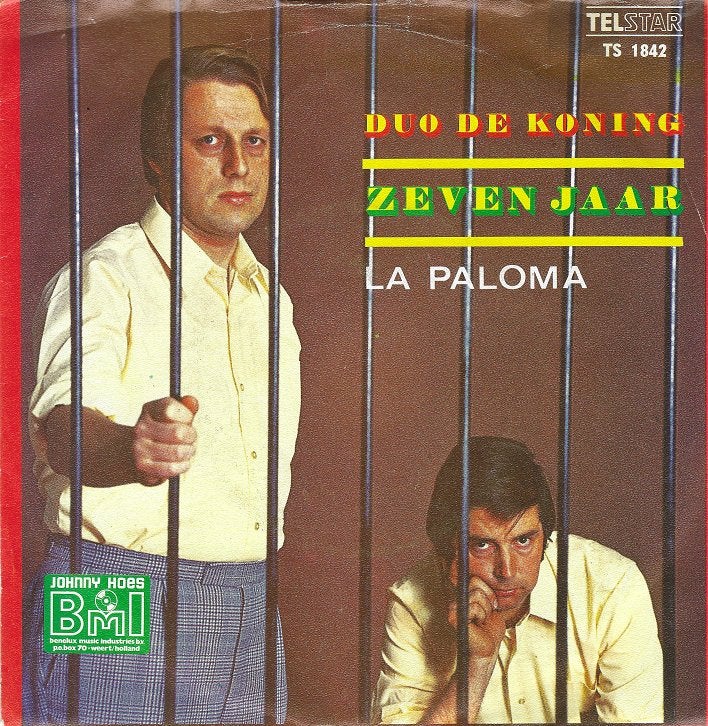 Duo De Koning ‎– Zeven Jaar, Verzenden, 7 inch, Zo goed als nieuw, Nederlandstalig