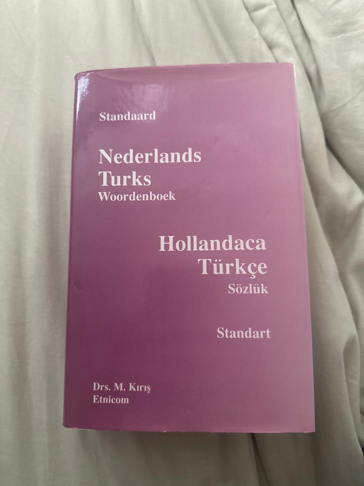 Standaard Nederlands Turks Woordenboek - Drs. M. Kırış, Boeken, Ophalen of Verzenden, Zo goed als nieuw, Overige uitgevers, Nederlands