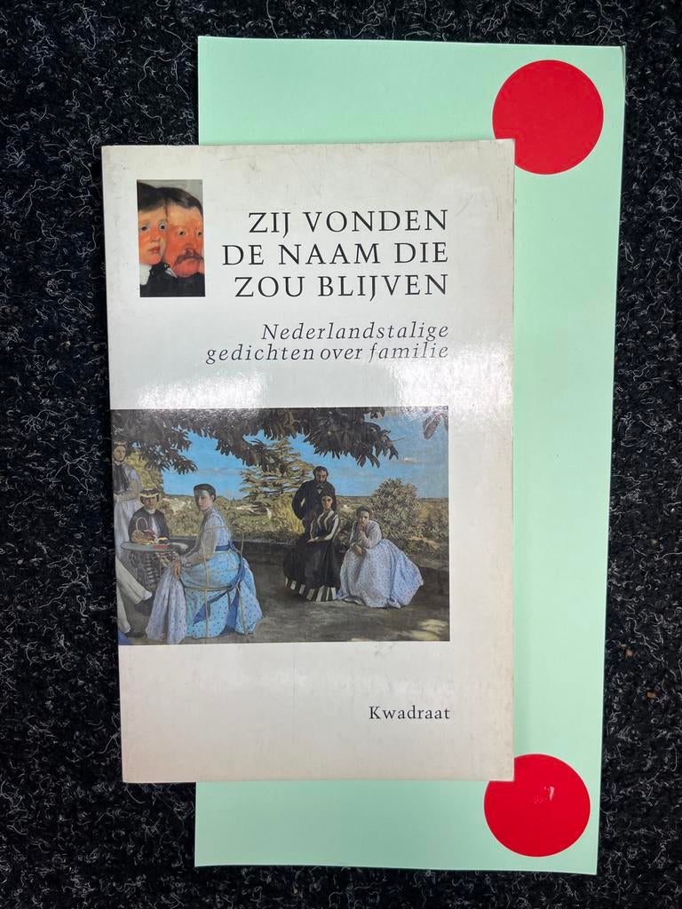 Zij vonden de naam die zou blijven - Gedichten over familie, Ophalen of Verzenden, Zo goed als nieuw, Meerdere auteurs