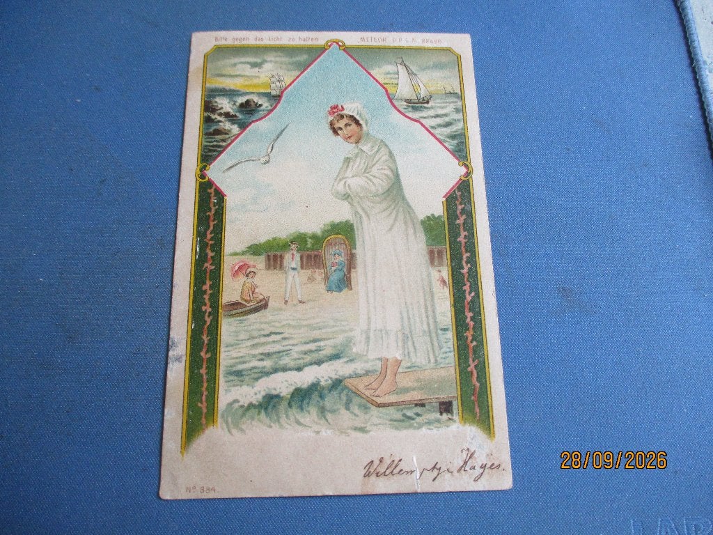 3 fantasie  (!903), Ophalen of Verzenden, Voor 1920, Gelopen, Sterren en Beroemdheden
