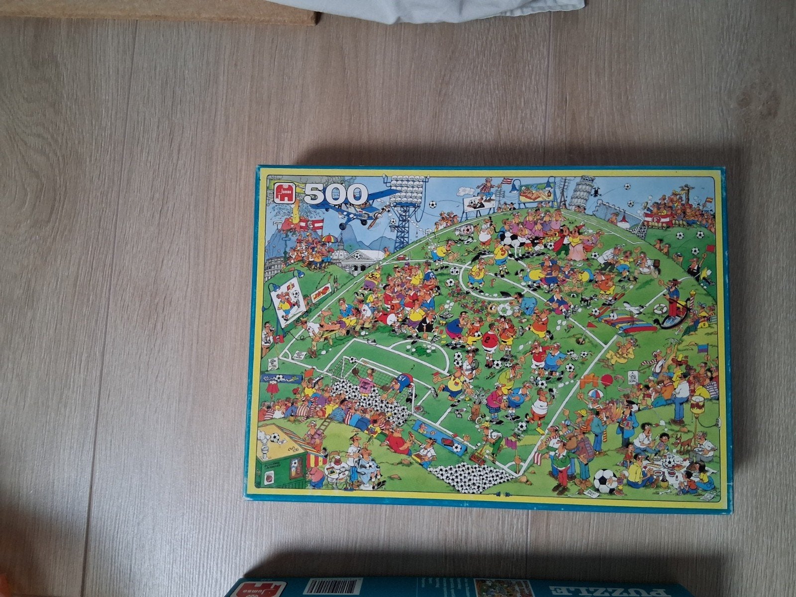 Jan van Haasteren puzzel Goal 500 st, Hobby en Vrije tijd, Denksport en Puzzels, Ophalen of Verzenden, 500 t/m 1500 stukjes, Zo goed als nieuw