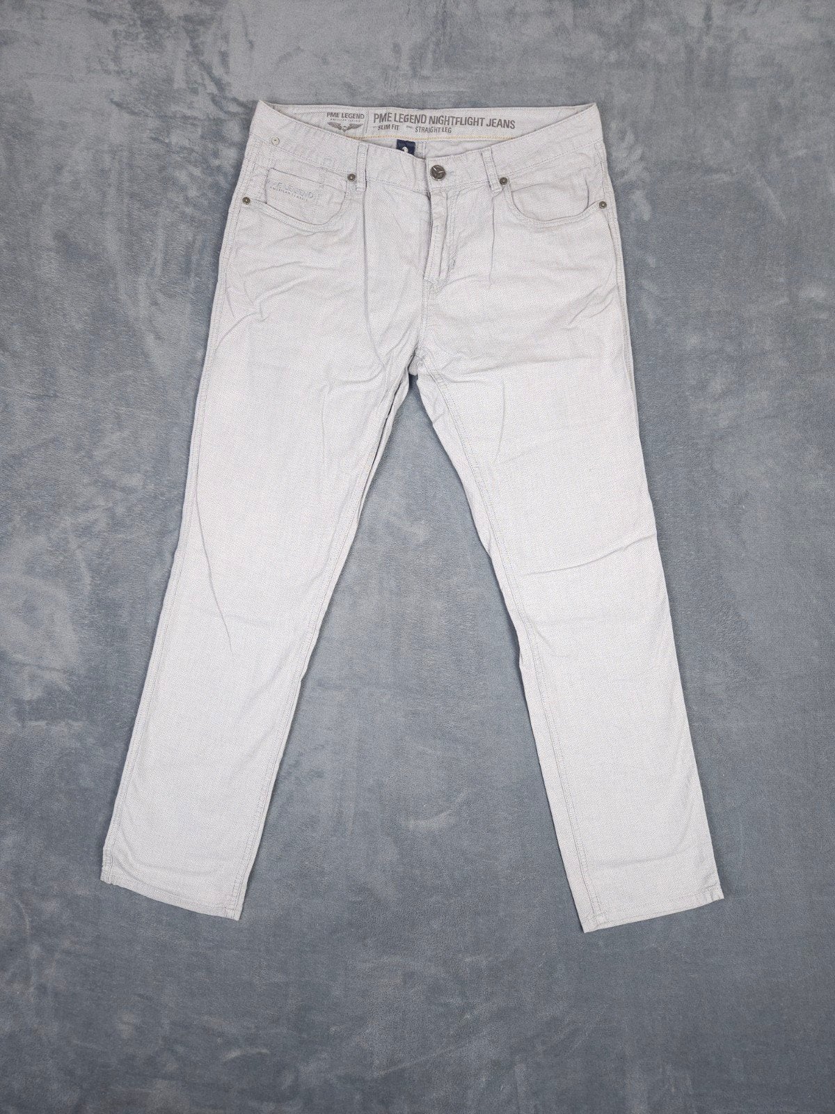 Pme Legend Nightflight Jeans Straight Slim Grijs Broek Kledi, ., Ophalen of Verzenden, PME Legend, .