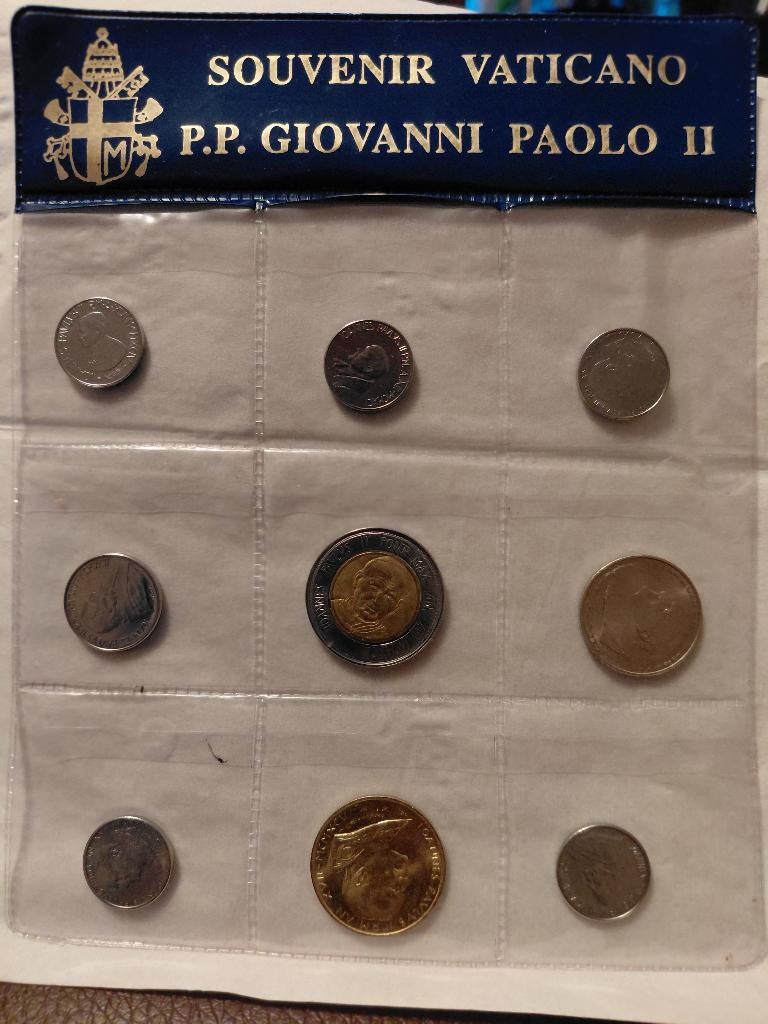 Vaticaan munten Lire, Ophalen, Overige landen, Setje
