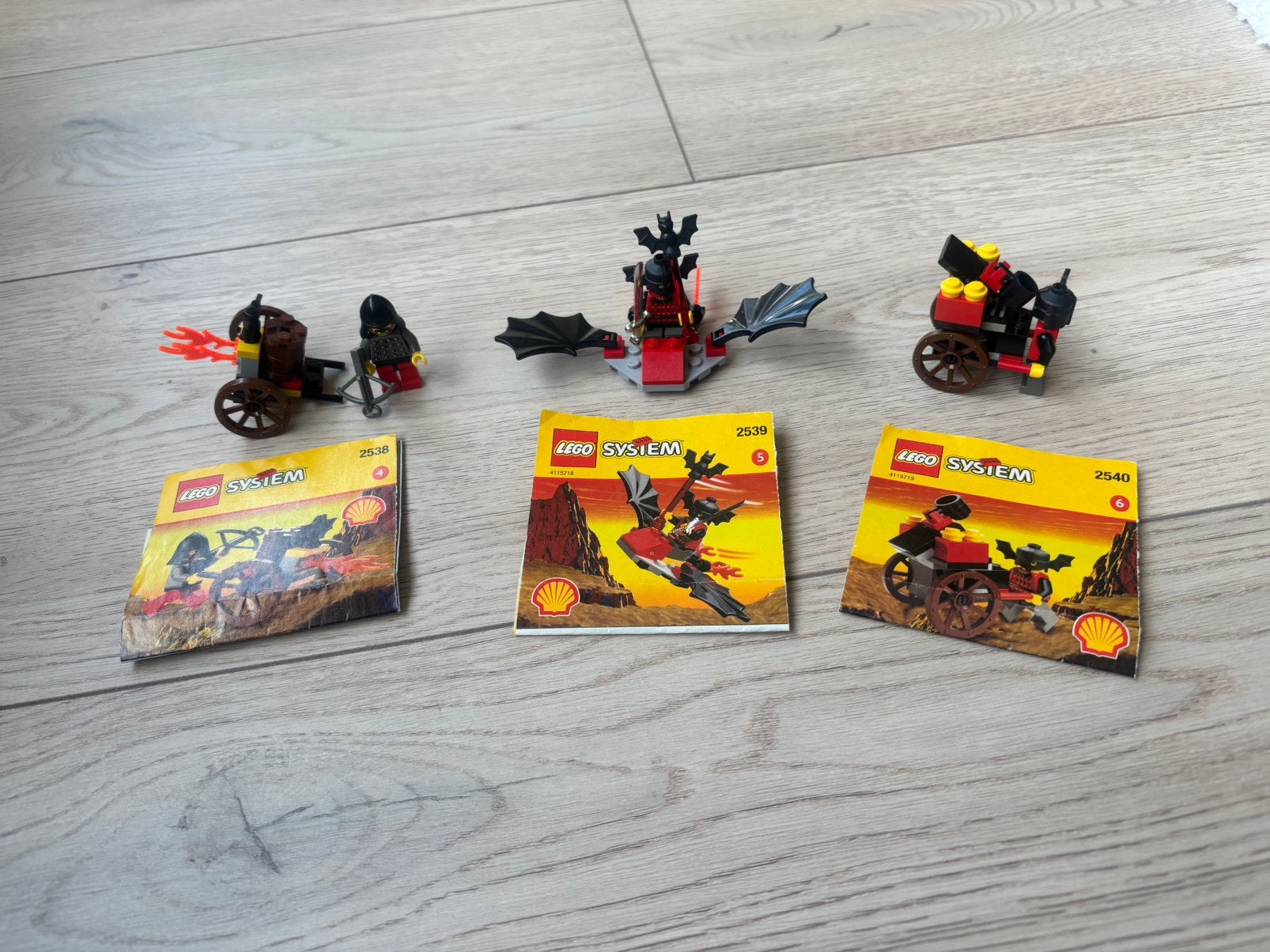 Lego Fright Night sets 2538, 2539 en 2540 compleet, Kinderen en Baby's, Speelgoed | Duplo en Lego, Ophalen of Verzenden, Zo goed als nieuw