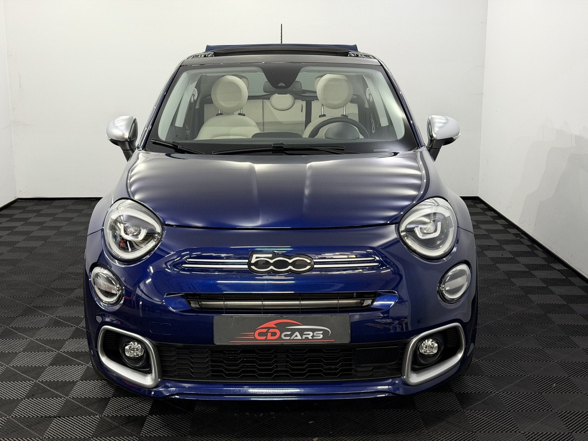 Fiat 500X 1.5 Hybrid Yacht Club Capri Cabrio Leder, Camera,, 1380 kg, Gebruikt, Euro 6, 4 cilinders