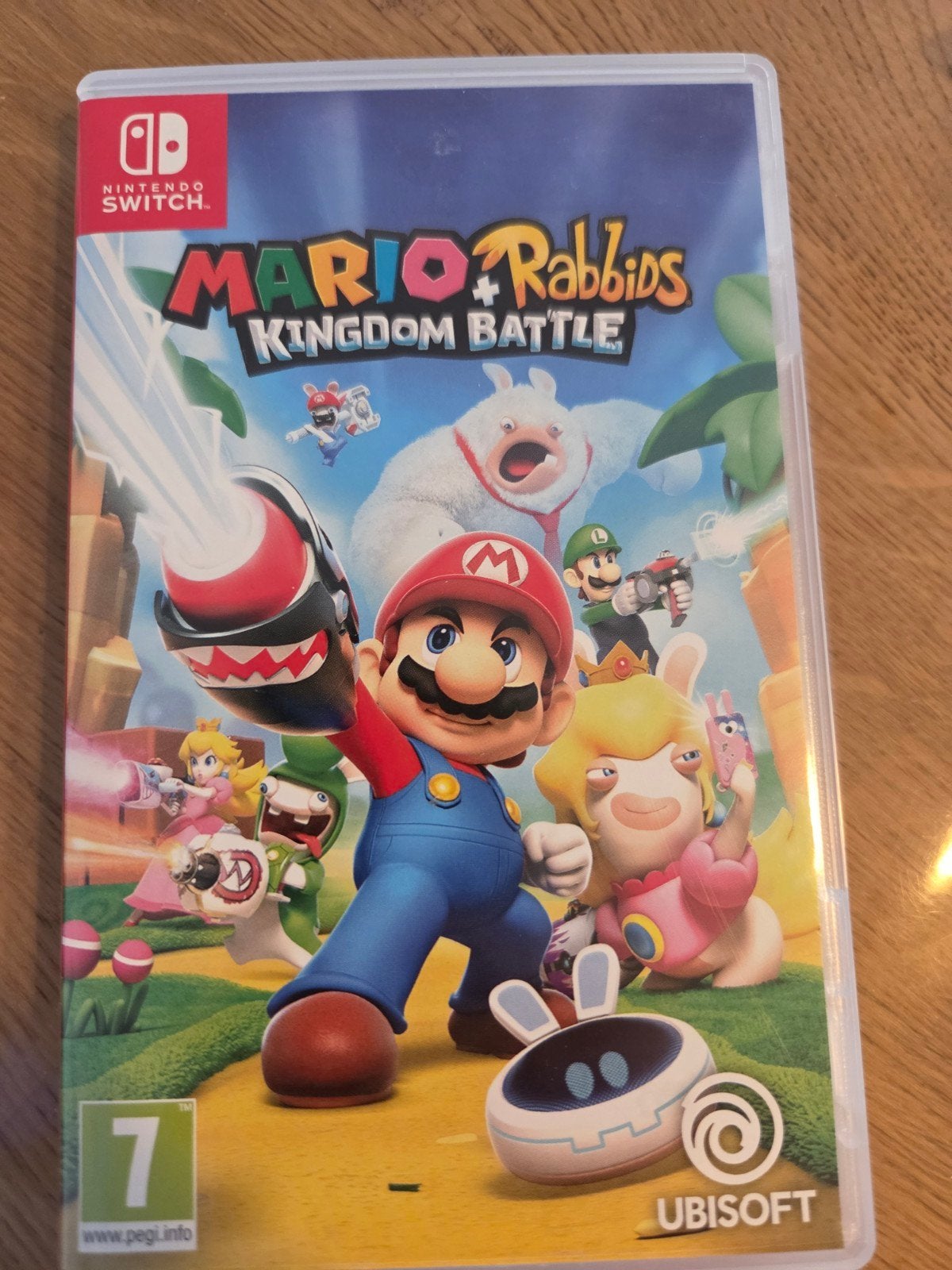 Mario + Rabbids Kingdom Battle Nintendo Switch, Avontuur en Actie, 2 spelers, Ophalen of Verzenden, Zo goed als nieuw