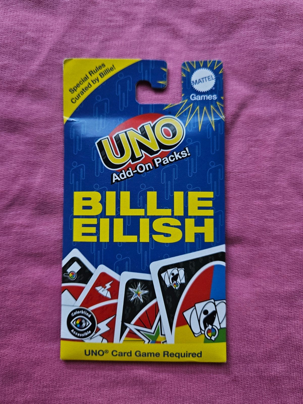 UNO Add-On Pack Billie Eilish, Ophalen of Verzenden, Nieuw