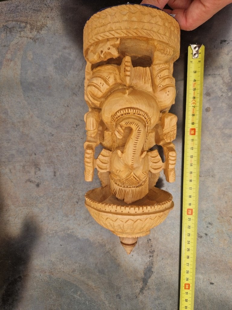 Houten Ganesha, Antiek en Kunst, Antiek | Overige Antiek, Ophalen of Verzenden