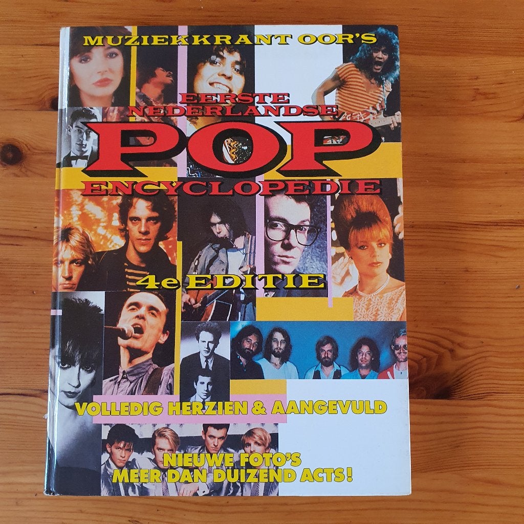 Muziekkrant oor, De eerste Nederlandse POP encyclopedie, Ophalen of Verzenden, Zo goed als nieuw, Algemeen