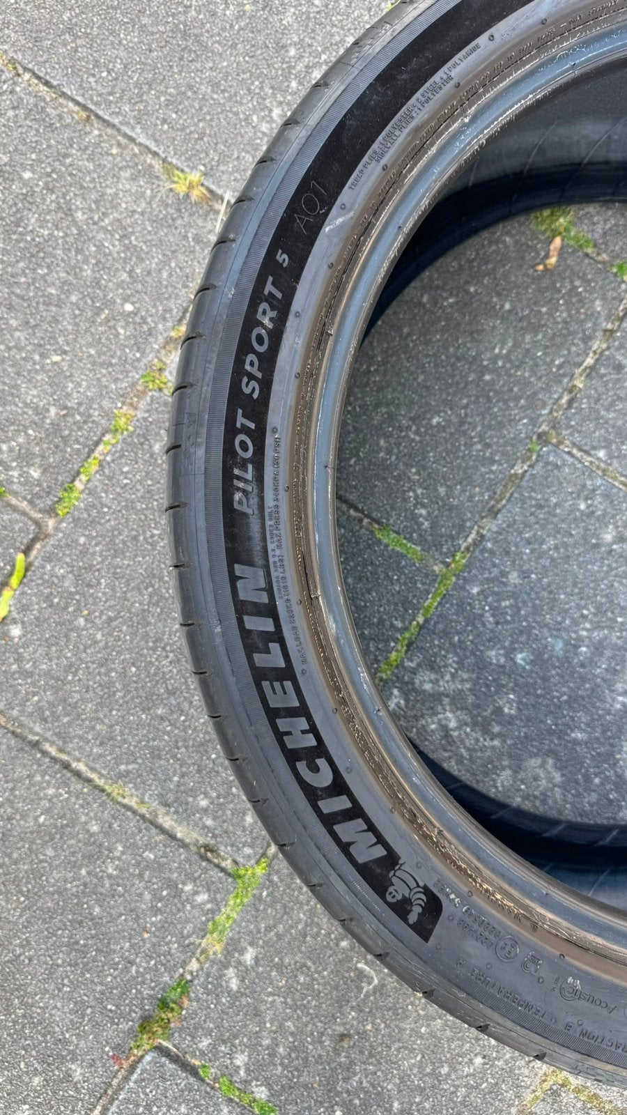 Michelin Pilot Sport 5 acoustic, Ophalen