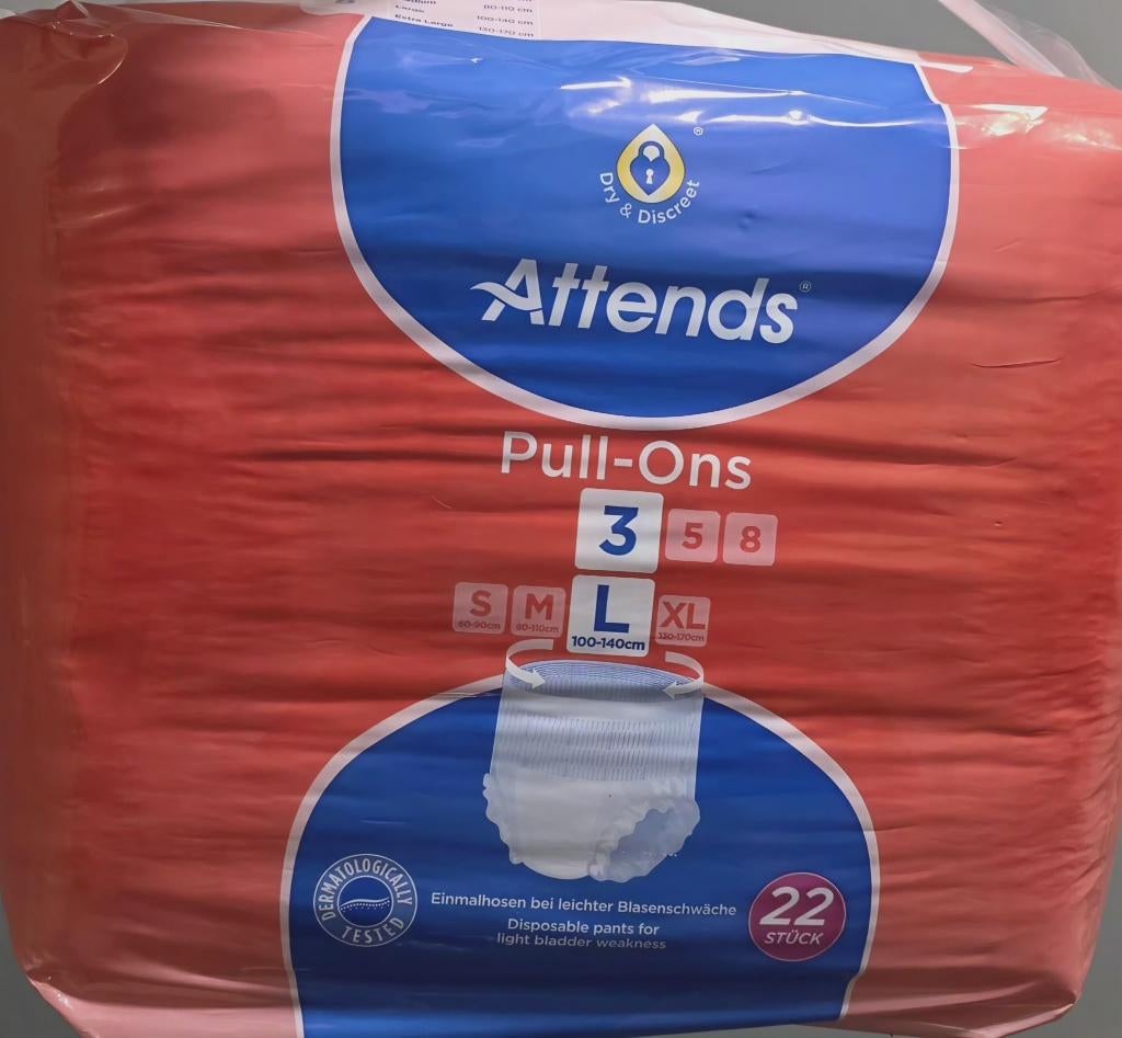 Attends luiers/ incontinentie, Ophalen, Nieuw