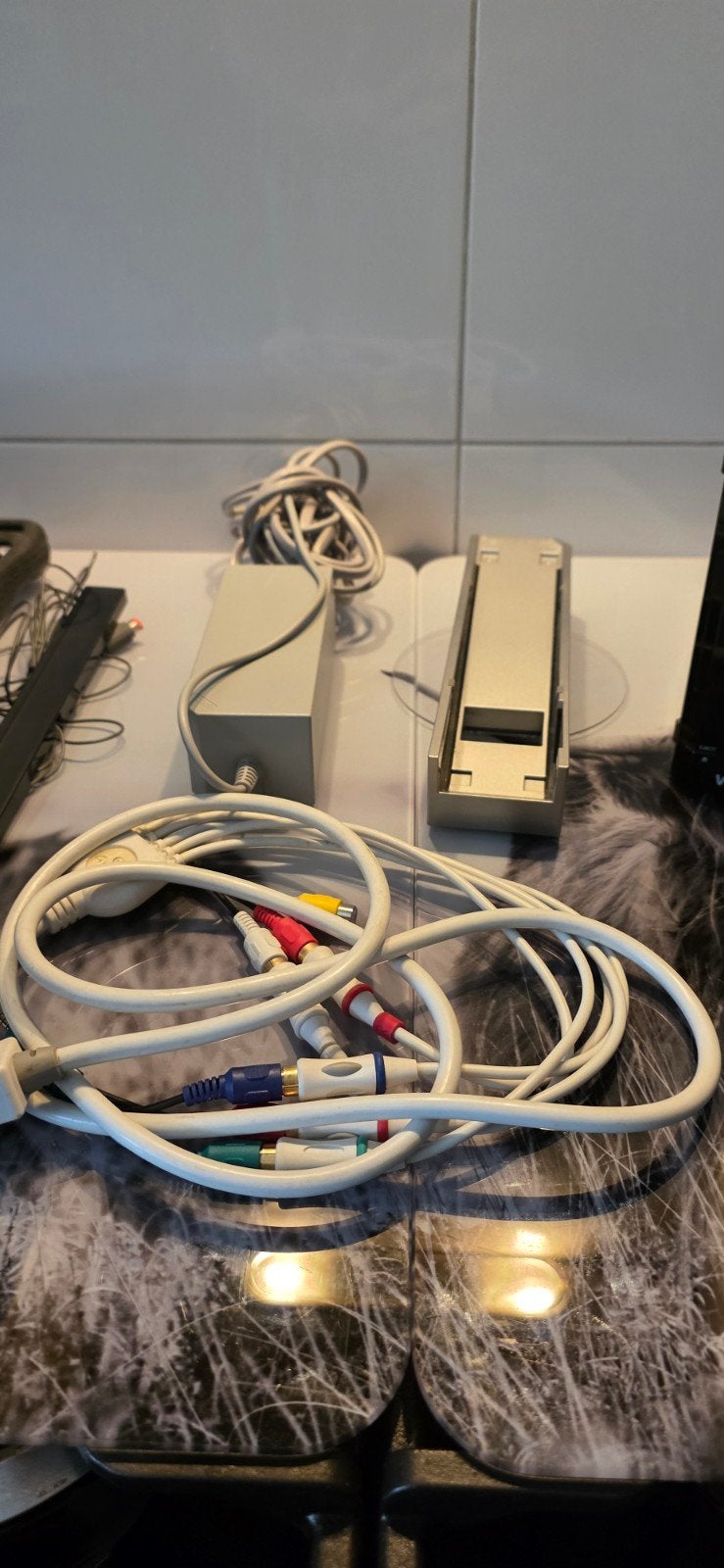 Wii console met accessoires - Zwart, Spelcomputers en Games, Spelcomputers | Nintendo Wii, Ophalen of Verzenden, Gebruikt, Zonder controller