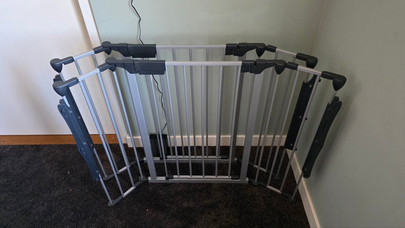 BabyDan Flex traphekje - voor afwijkende trappen, Kinderen en Baby's, Traphekjes, Ophalen, Gebruikt, Overige typen, 115 cm of meer