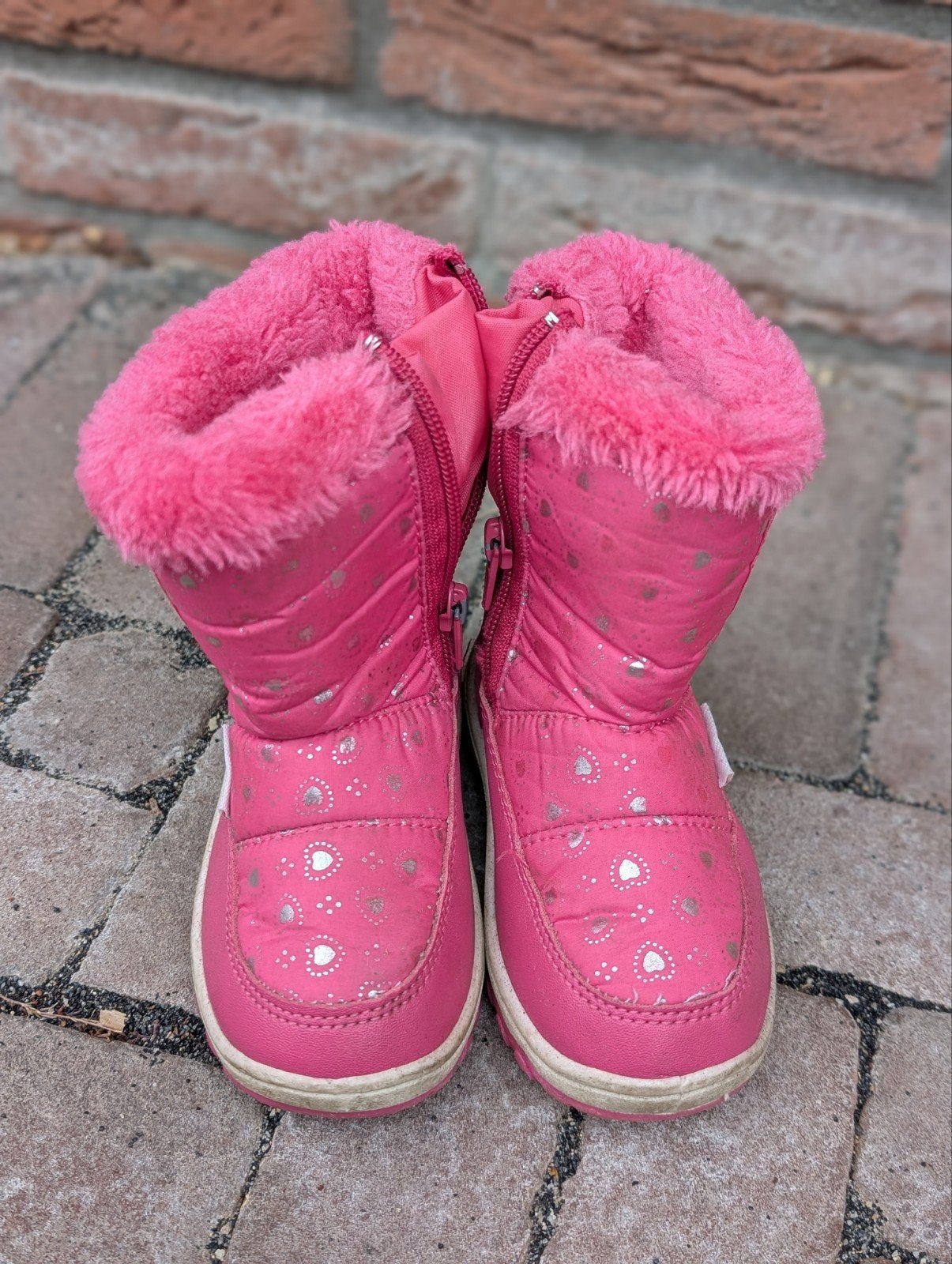 Roze snowboots maat 23, Kinderen en Baby's, Kinderkleding | Schoenen en Sokken, Ophalen, Gebruikt, Meisje, Laarzen