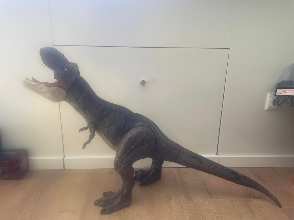 Grote Tyrannosaurus Rex Dinosaurus Speelgoed, Ophalen, Gebruikt, Jongen of Meisje