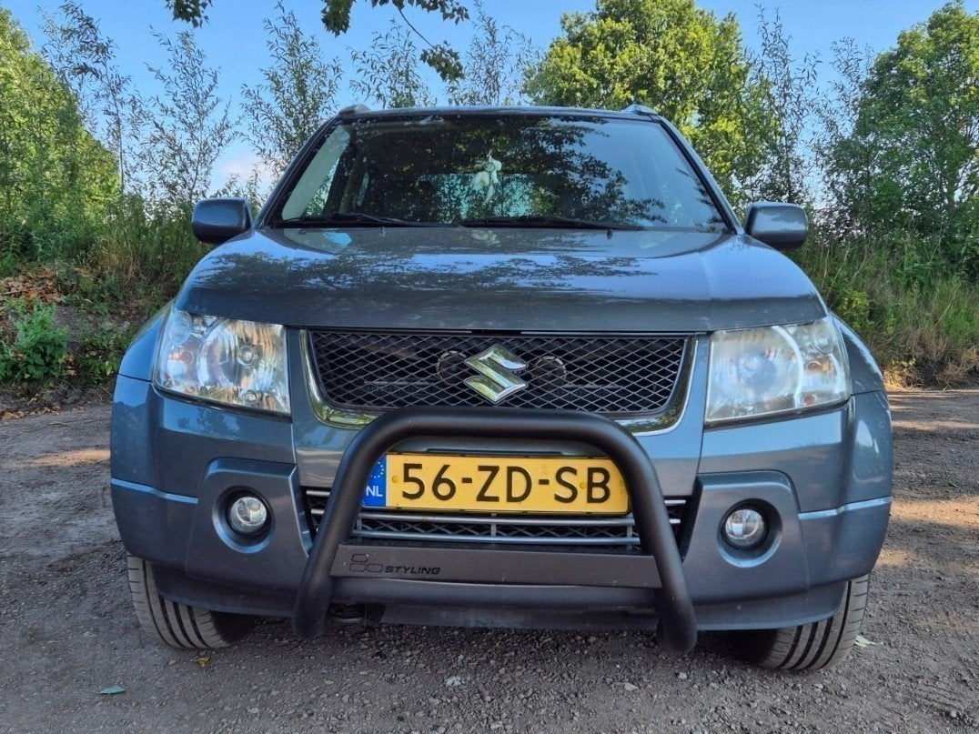 Suzuki Grand Vitara 1.6 3D 2008 Grijs, Auto's, Suzuki, 1345 kg, Trekhaak, Zwart, 4 cilinders