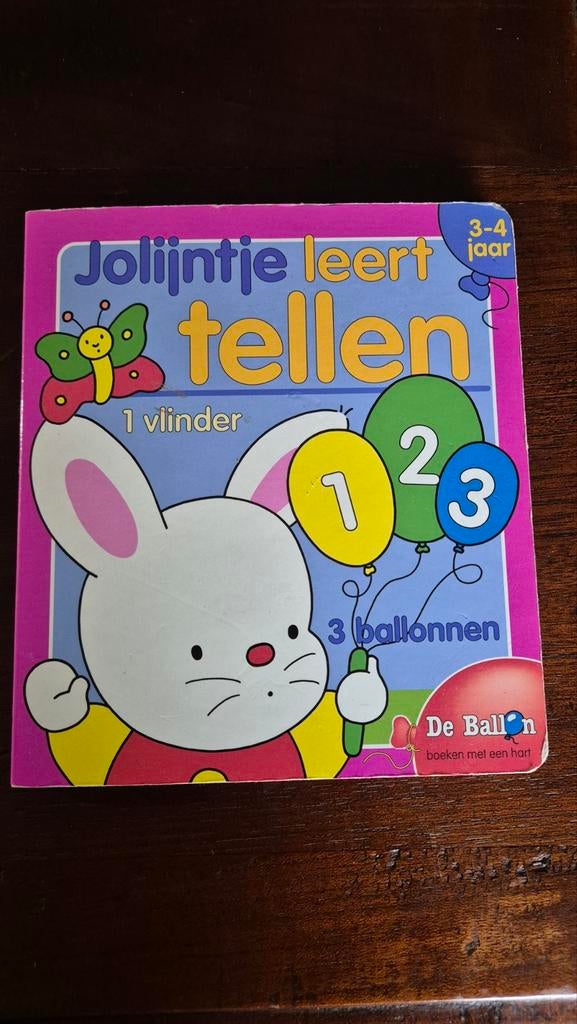 Jolijntje leert tellen - Educatief kinderboek, Gelezen, Non-fictie, Jongen of Meisje, Ophalen of Verzenden