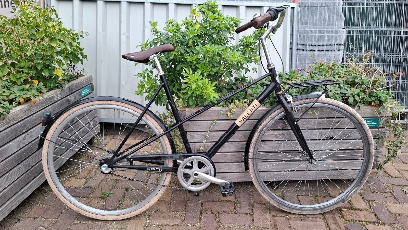 Spirit Valenti stadsfiets met handremmen en versnellingen, Fietsen en Brommers, Versnellingen, Trommelrem, Ophalen, Overige merken