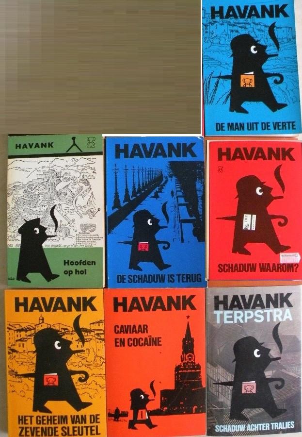 Havank. 8 Boeken., Boeken, Detectives, Zo goed als nieuw, Ophalen of Verzenden