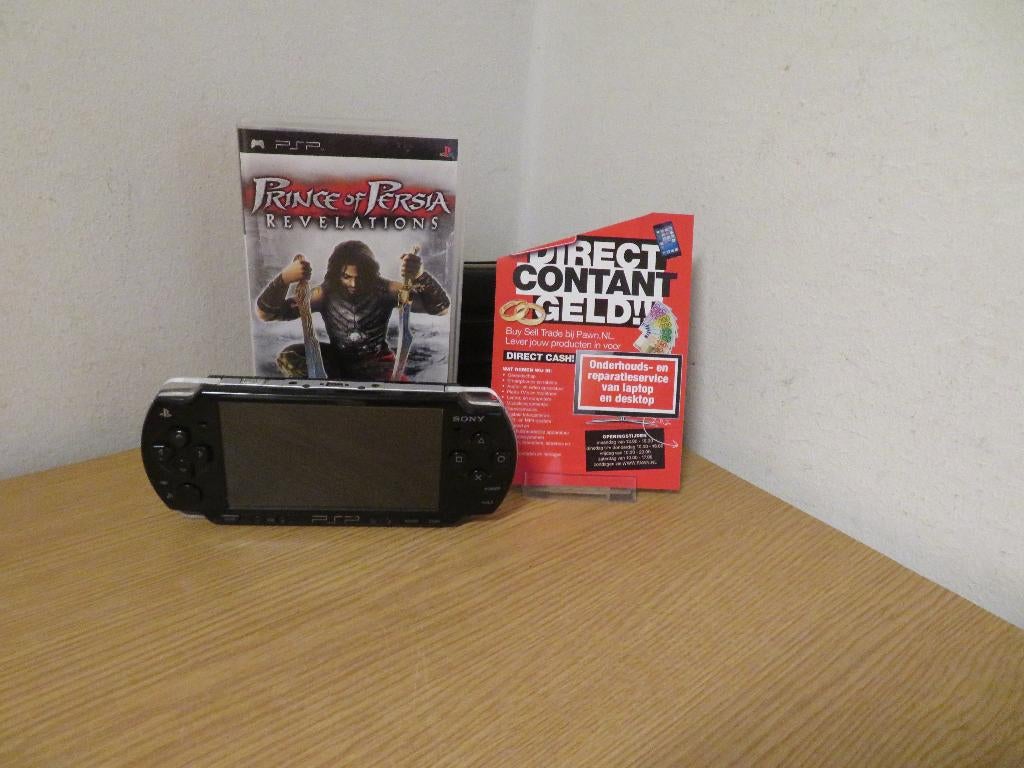 Sony Playstation Portable PSP-2004 | Pawn Eindhoven, Ophalen, Gebruikt, Zwart, PSP