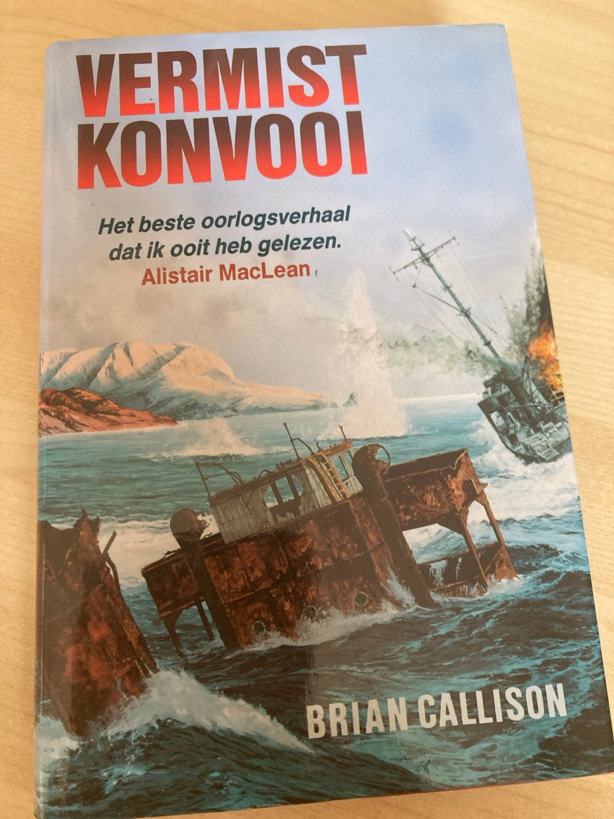 Vermist Konvooi - Brian Callison - Spannende Oorlogsroman, Ophalen of Verzenden, Tweede Wereldoorlog, Gelezen, Marine