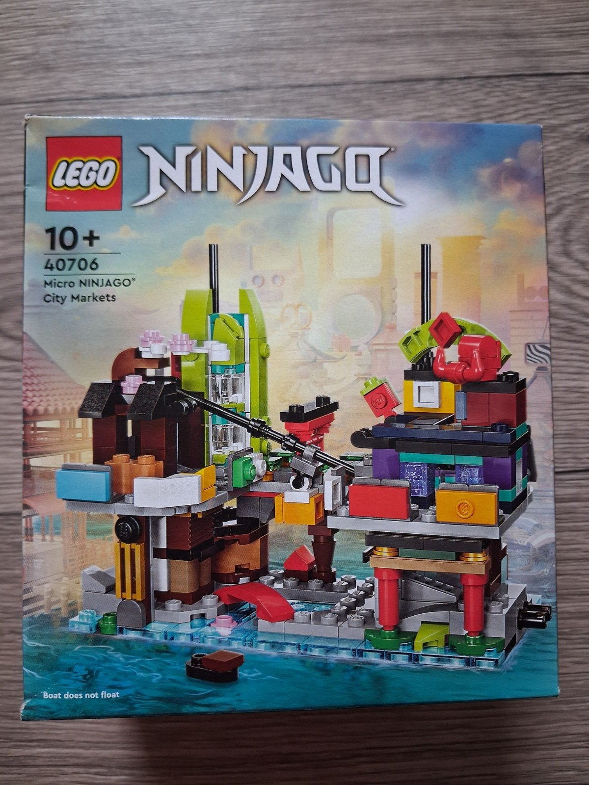 Lego Micro Ninjago City Markets, 40706, nieuw, Kinderen en Baby's, Lego, Nieuw, Ophalen of Verzenden, Compleet