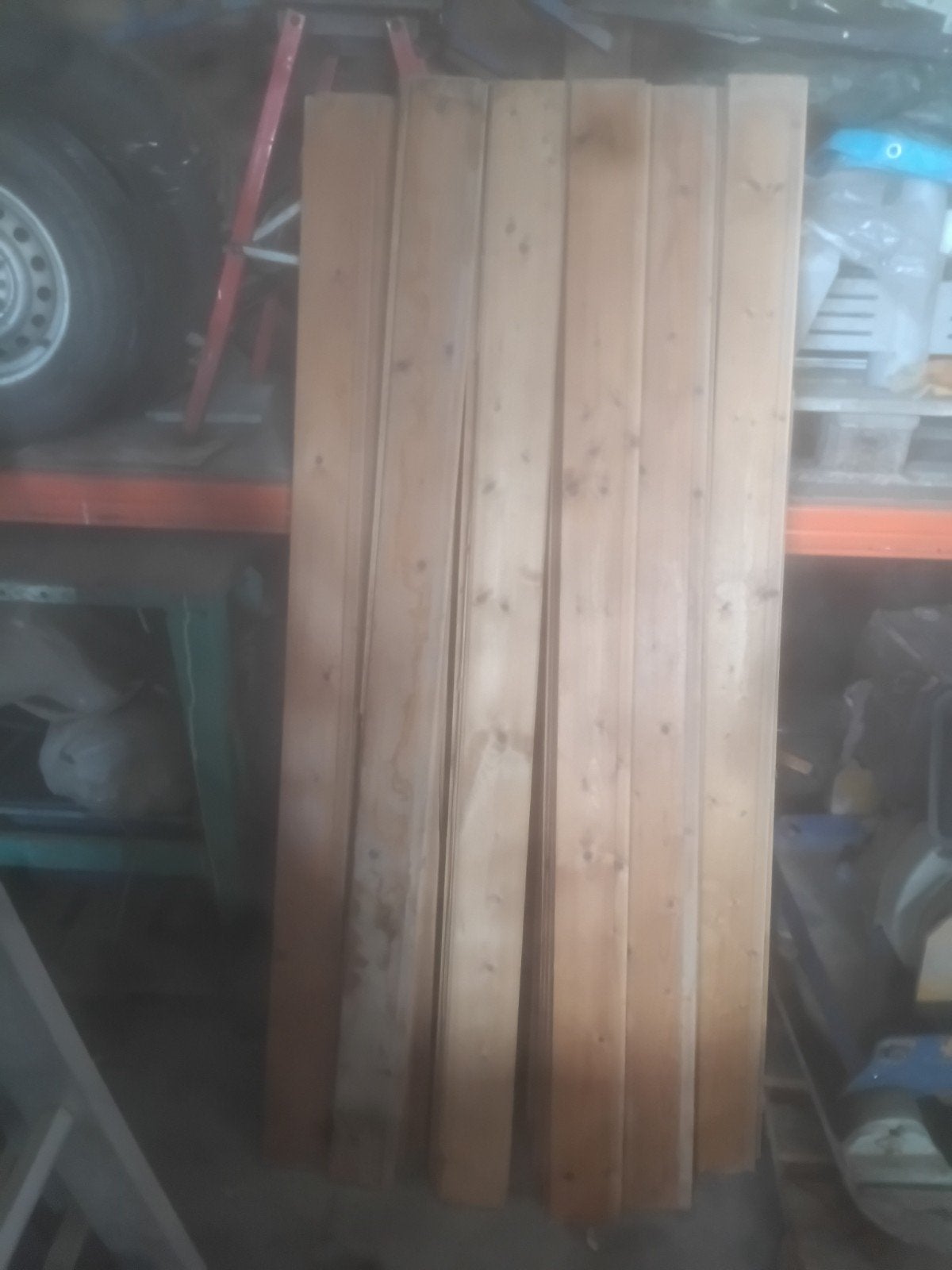 Mes en groef rabatdelen, Ophalen, Nieuw, 250 cm of meer, Planken