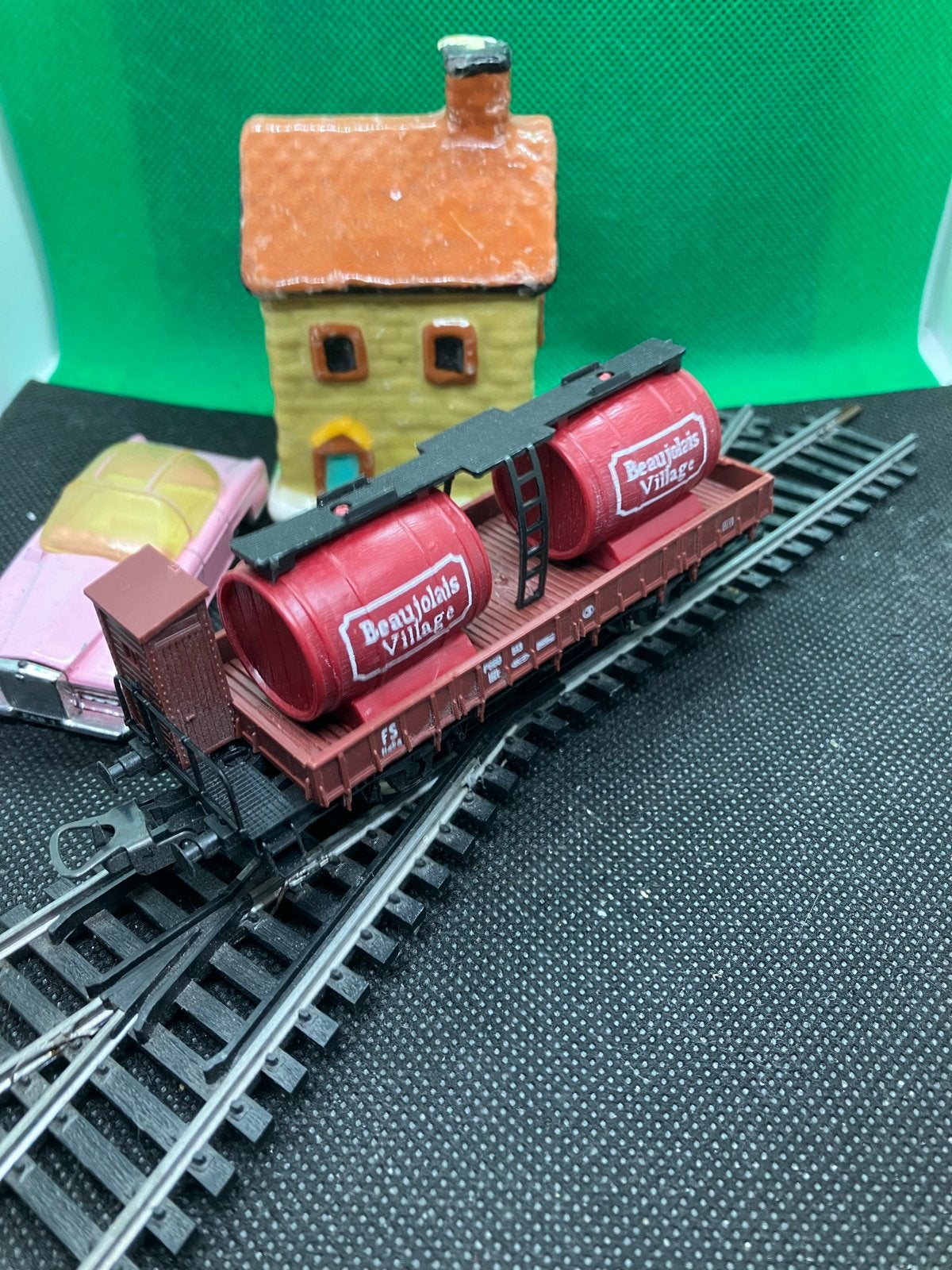 H0 Remserswagon FS Italia met stale wielen, Overige merken, Gelijkstroom, Wagon, Ophalen of Verzenden