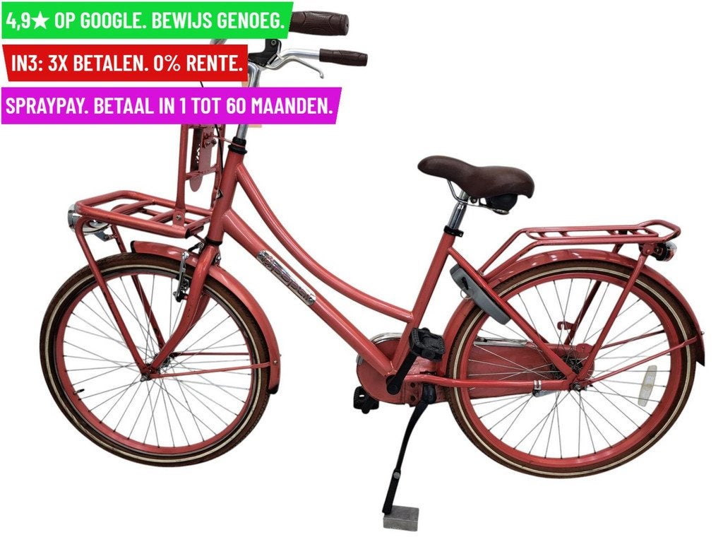 Damesfiets Popal 24"/40cm/transport/1ver - Garantie/Levering, Overige merken, Gebruikt, 56 cm of meer, 9713 BV