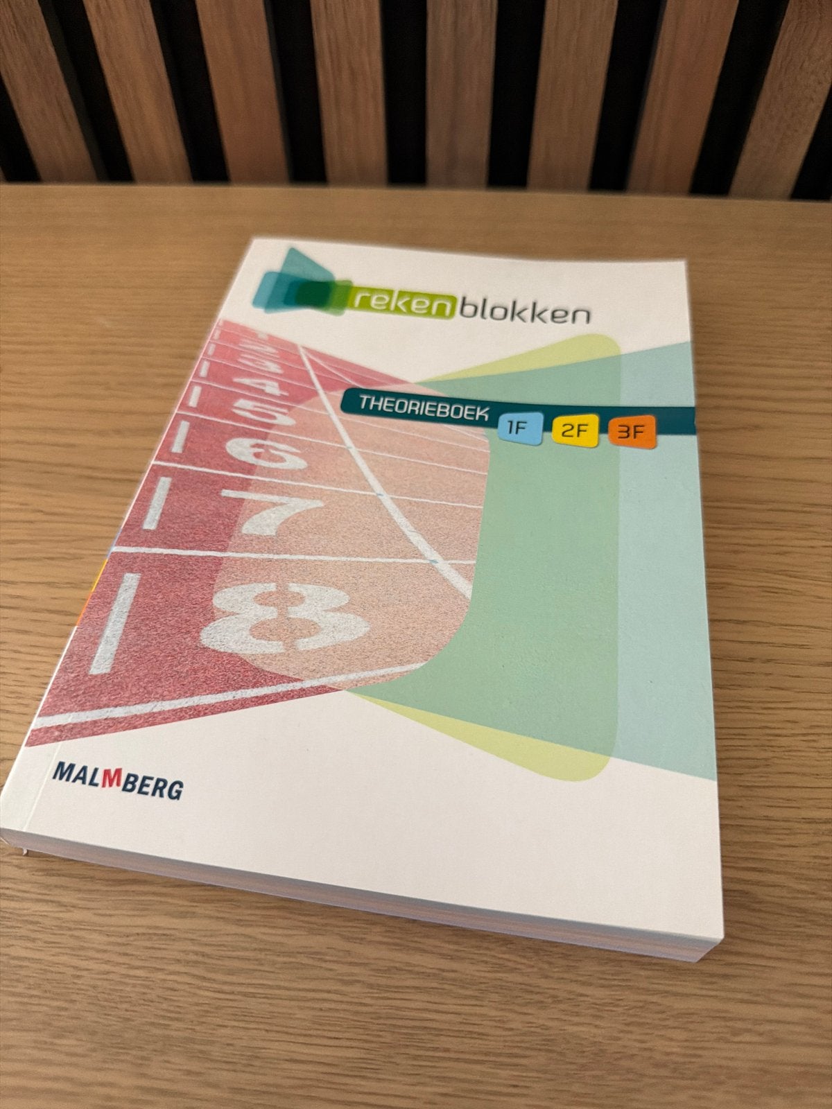 Rekenblokken Theorieboek 1F 2F 3F Malmberg, Verzenden, Zo goed als nieuw, Overige niveaus, Wiskunde A