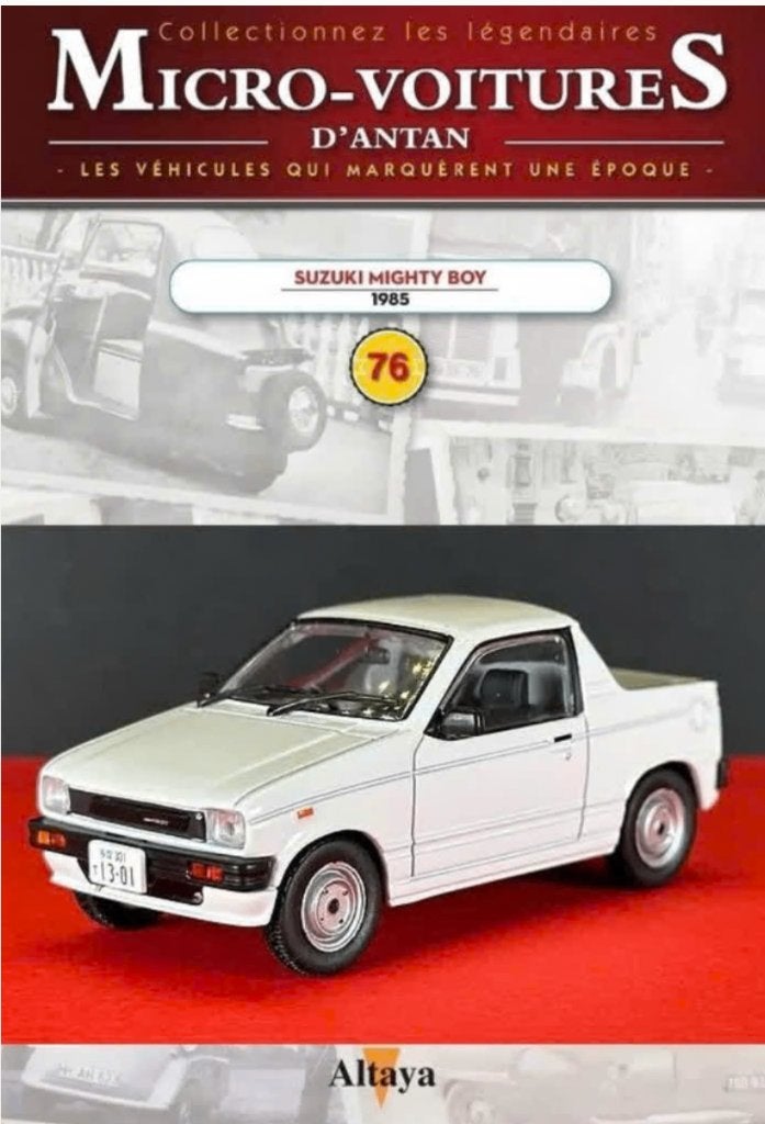 Suzuki Mighty Boy 1985 schaal 1/43 MICRO d'antan auto's # 76, Verzenden, Nieuw, Auto, Overige merken