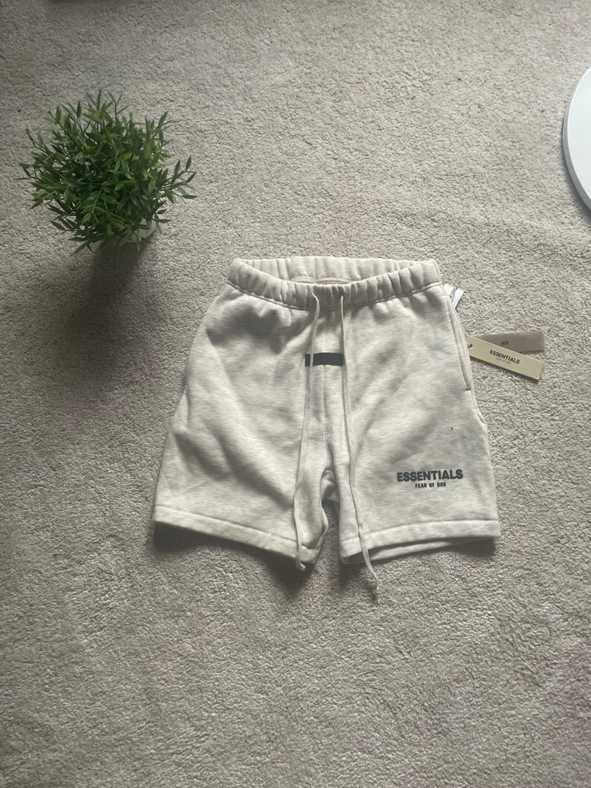 Essentials korte broek - Maat S - Grijs, Ophalen of Verzenden, Nieuw, Maat 46 (S) of kleiner, Grijs