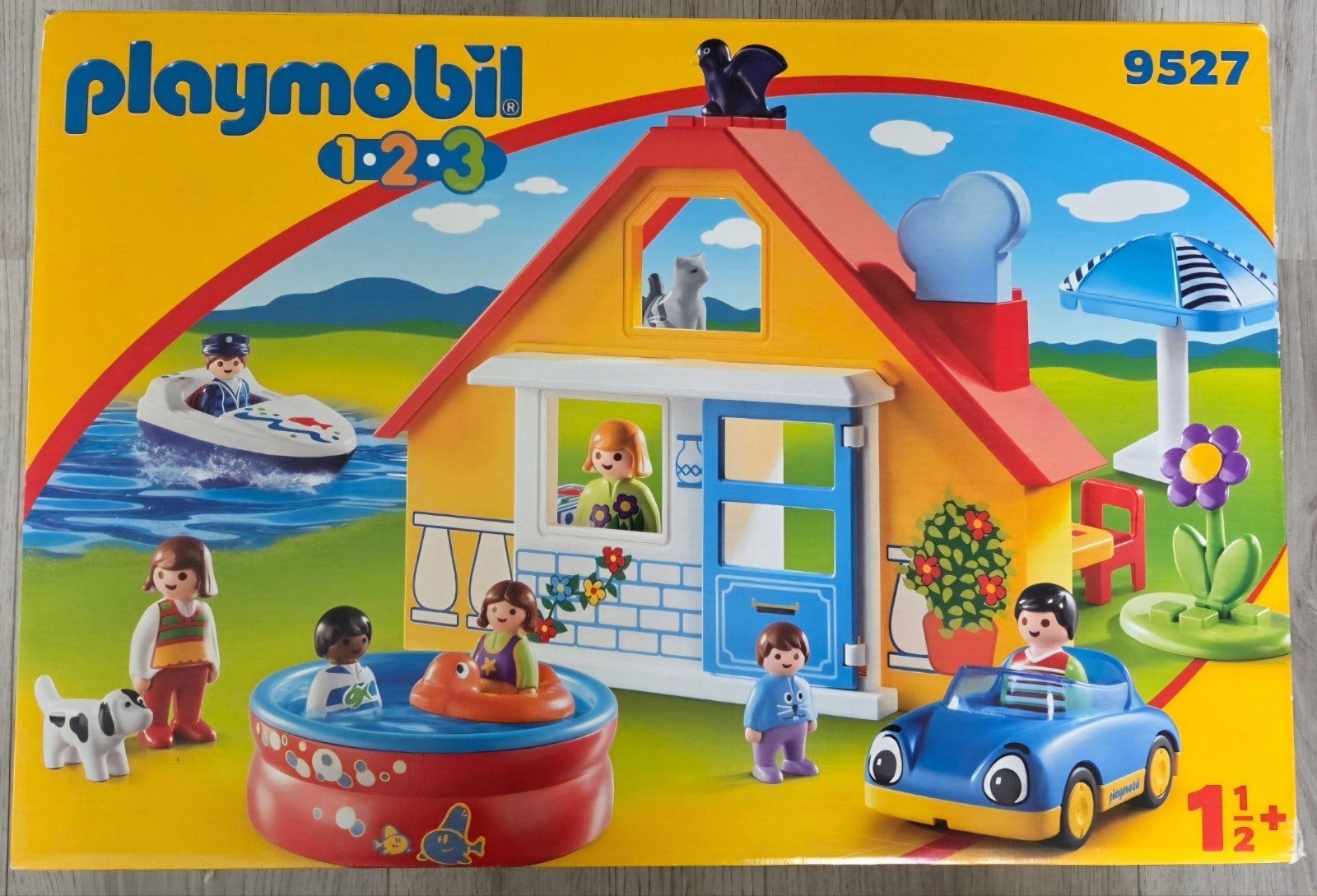 Playmobil 123 Huis - Compleet en Zo Goed als Nieuw, Ophalen, Gebouw, Complete set, 1.2.3