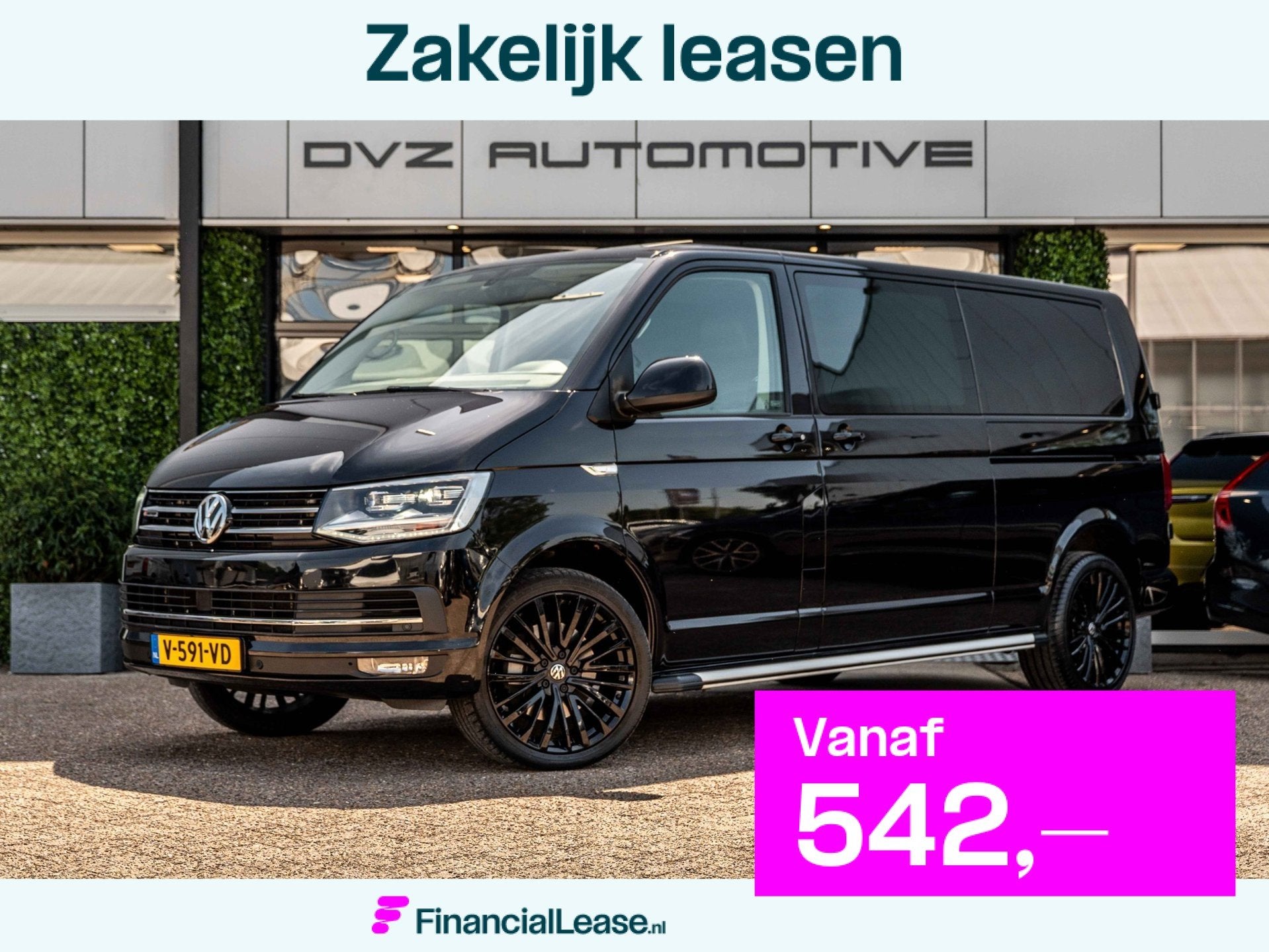 Volkswagen Transporter 2.0 TDI 204PK 4 Motion L2H1 DC Highli, Automaat, 15 km/l, Gebruikt, 4 cilinders