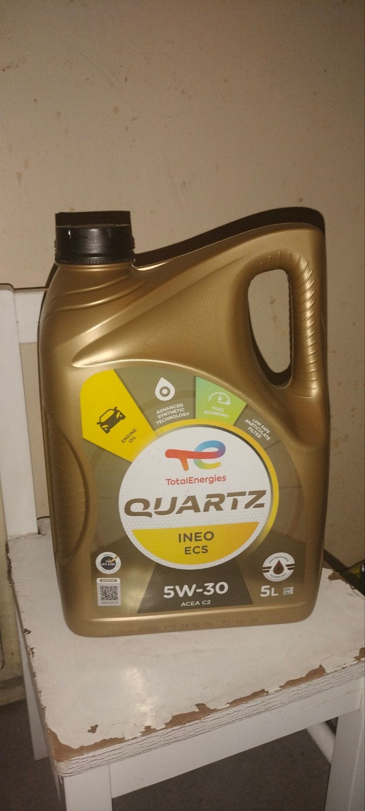 TotalEnergies Quartz Ineo ECS 5W-30 Motorolie 5L, Ophalen of Verzenden, Nieuw, Universele onderdelen