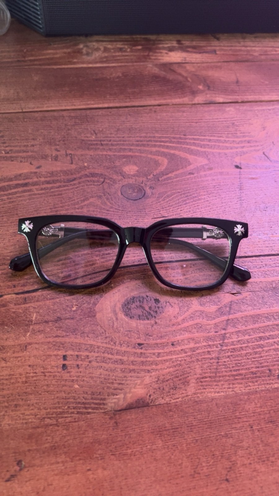 ️ Chrome Hearts bril | Zwart/Zilver, Overige merken, Zwart, Ophalen of Verzenden, Zo goed als nieuw