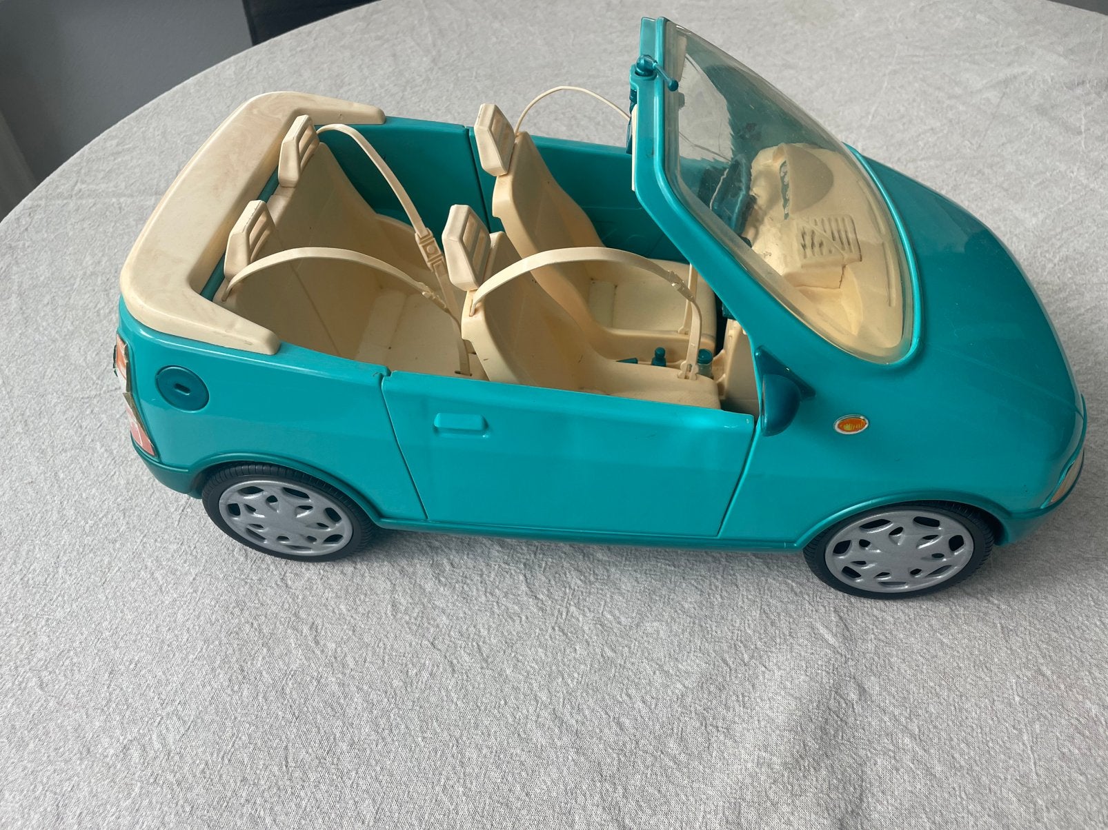 Barbie mattel auto oud, Ophalen, Gebruikt