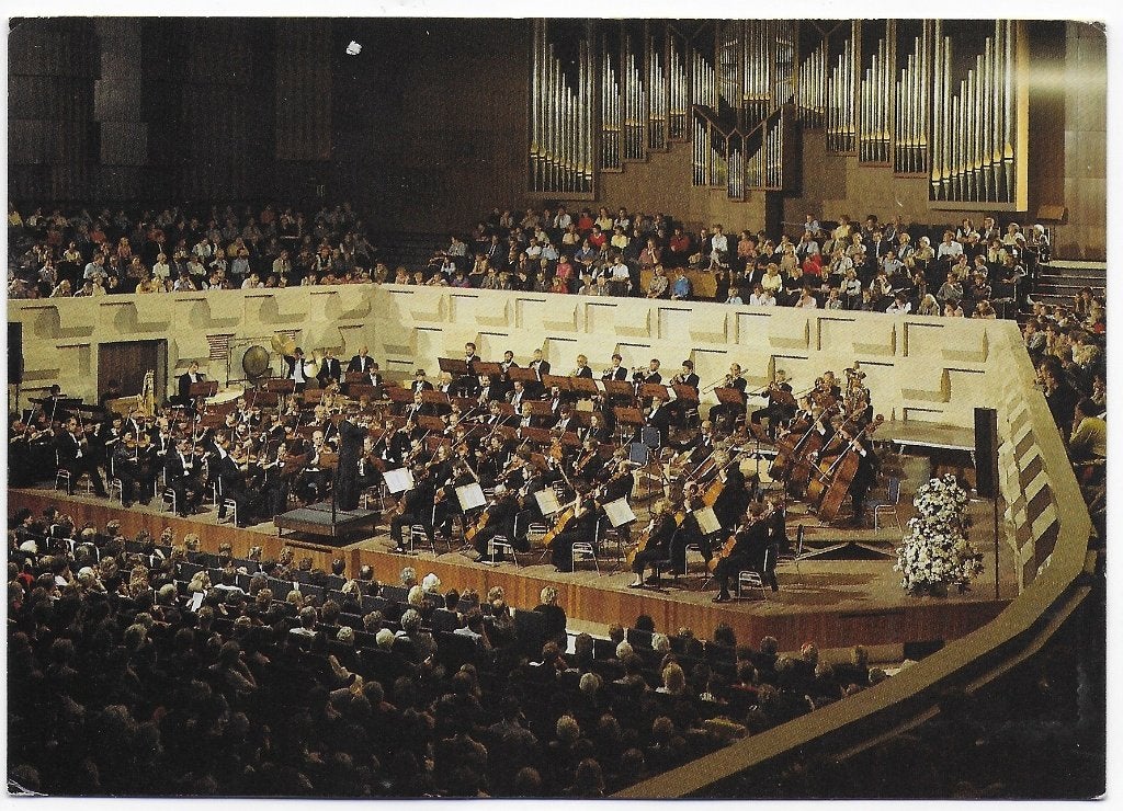 Rotterdam Philharmonisch Orkest Ansichtkaart ( B5312 ), Ophalen of Verzenden, 1980 tot heden, Gelopen, Zuid-Holland