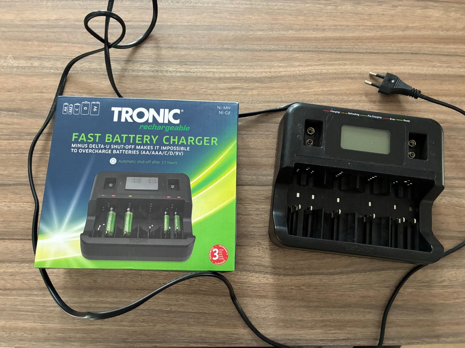 Snelle batterijlader Tronic, Ophalen of Verzenden, Nieuw