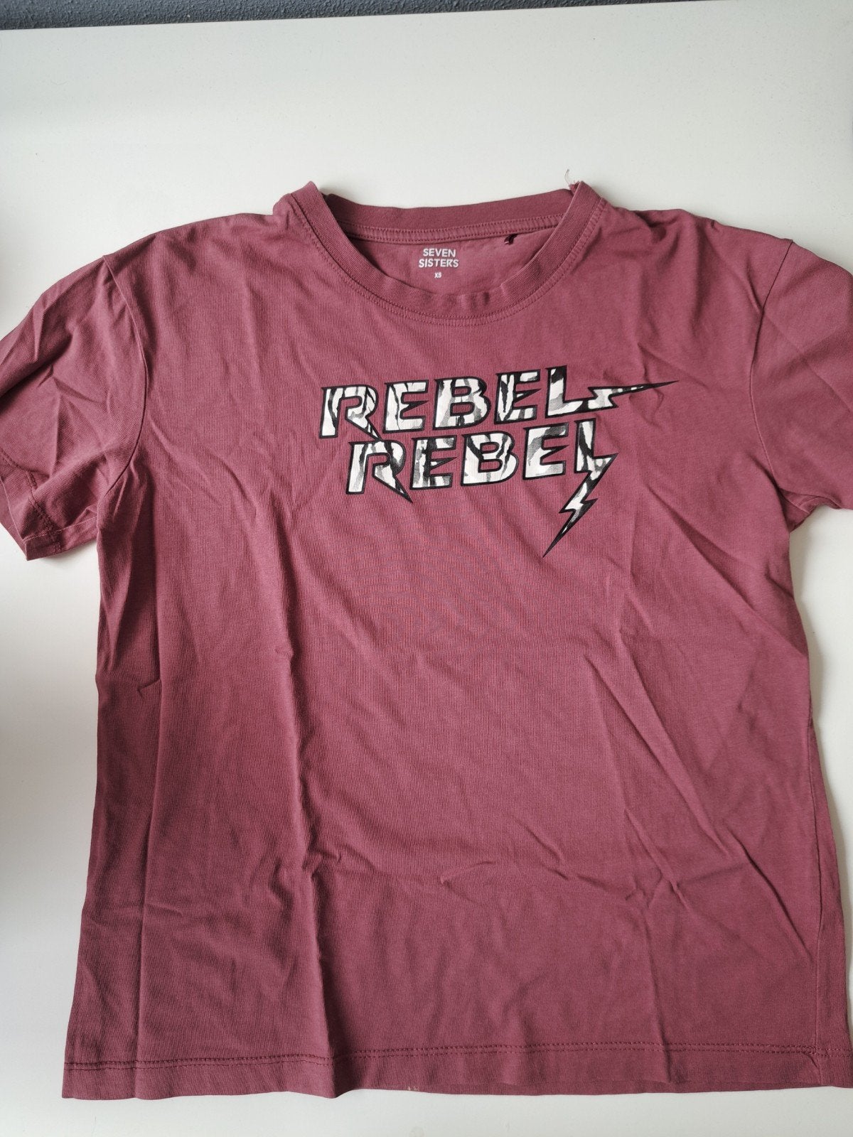Seven Sisters T-shirt 'Rebel Rebel' - Maat XS, Seven Sisters, Ophalen of Verzenden, Korte mouw, Maat 34 (XS) of kleiner