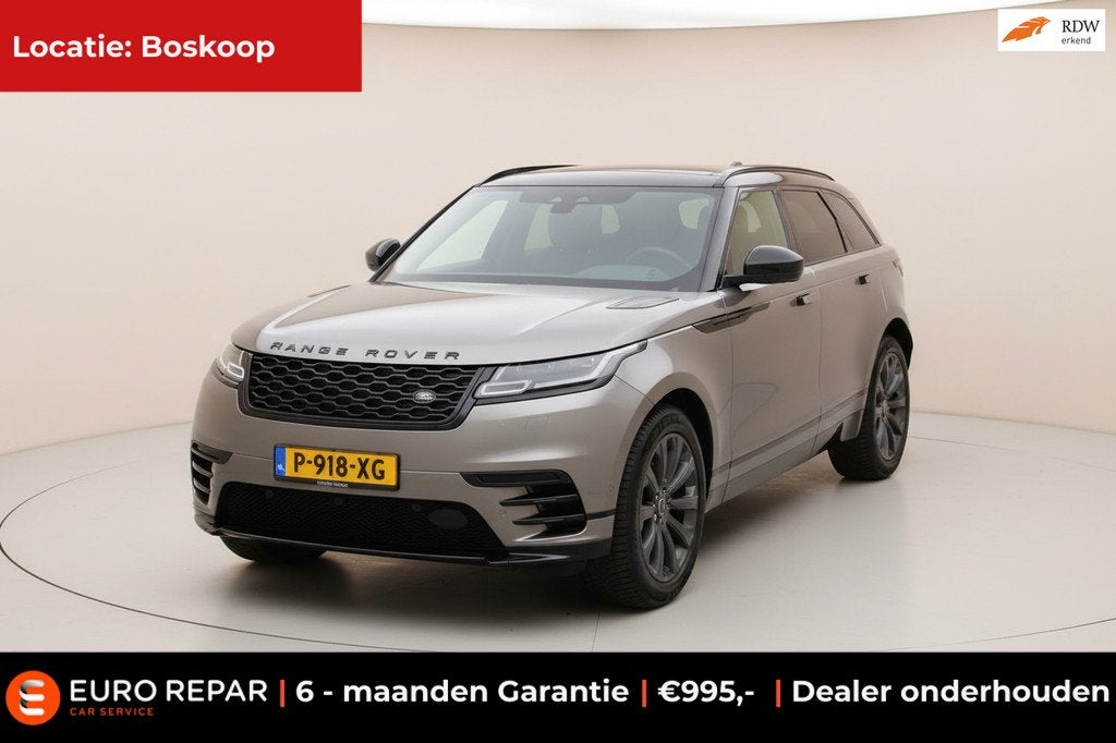 Land Rover Range Rover Velar 2.0 P400e Edition SOH 92,5%, Auto's, Land Rover, Automaat, Automatische klimaatregeling, 2174 kg